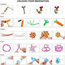 1000 Piezas Limpiapipas, BetterJonny 30cm de Largo Limpia Pipas Colores Surtidos Tallos de Chenilla para Proyectos Manualidades Decoraciones, 10 Colores - 1000 piezas, 20 colores - Ver 8