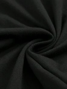Men's Larger Edition Larger Size Casual 100 Cotton Black T-Shirt 180g Short Sleeve Plus 5XL 6XL SizeSorry Duck T-ShirtBreathable And Comfortable Tops Send Friends Holiday Gifts - Black - View 6