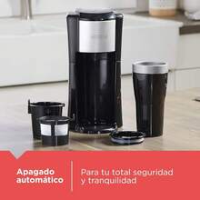 Juego de Cafetera Individual (Incluye Taza Termo de 16 Onzas, Pantalla de Filtro Permanente, Función de Apagado Automático) Modelo CM618 - Terrenos de un solo servicio - Ver 10