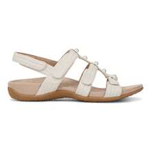 Vionic Amber Pearl I8708S1100 Sandals Women's US 9 Cream Comfort Slingback ZAP6 - 米色 - 查看 2