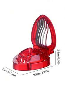 1 dụng cụ tách cuống lá cà chua sáng tạo bằng thép không gỉ, dụng cụ tách cuống lá dâu tây, dụng cụ nhà bếp - Nhiều màu - Xem 10