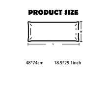 1 Stück Kunstfell Kaninchen Maillard Farbkissenbezug, 48*74cm, hautfreundlich & weich, geeignet für den Heimgebrauch