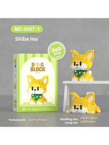 Mikro-Partikel Cartoon Figur einer Katze als Bauklötze, multifunktionale Bauklötze die sowohl als dekorative Accessoires als auch als Taschentuchboxen dienen, 3D Puzzle Bauklötze Dekorationen, ideale Geschenke zu Thanksgiving, Weihnachten, Halloween und Geburtstagen.