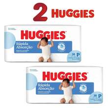 Hugies Diapers P 38 Units Each 3.5 To 6 Kg 38 Units Each - Azul Cadete - Ver 4