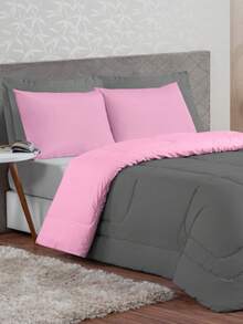 Edredom Ternura King 6 Peças Dupla Face