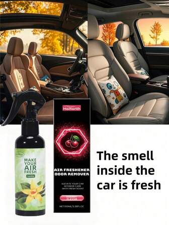 Körsbärssmak Billuftfräschare Bildoft Deodorisering Friskluftstoalett Deodorant Spray För Hushåll