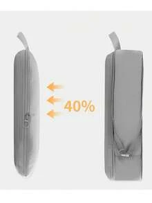 6/1 Bolsa de armazenamento de viagem de grande capacidade, bolsa de armazenamento de roupas, bolsa de bagagem portátil, bolsa de armazenamento dobrável, adequada para festas de fim de ano, aniversários, casamentos, organizador de roupas, organizador de armazenamento. - Multicolorido - Ver 7