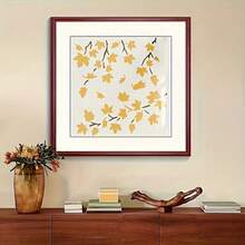 9pcs Thanksgiving Maple Leaf Template Set - 3.9 Inch Reusable DIY Stencils For Cards, Scrapbooking, Canvas Art, Wood Wall & Home Decor - Multicolor Fabric Painting