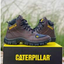 Caterpillar Adventure Men's Leather Boot – Comfort, Style And Durability - Rust Brown - View 4