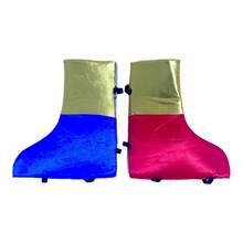 DISFRAZ COSPLAY PAYASO DE NIÑ@ UNISEX CON ACCESORIOS - AZUL/ROJODORADO - Ver 3