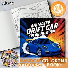 GDTME 1pc Cute Simple Pink Coloring Book: Adorable And Fun Items, Food, Household Goods, Fashionable Minimalist Designs, Relaxing Coloring Space To Relieve Stress, 24 Thick Pages, Suitable As Birthday, Christmas, New Year Gift, Art Supplies, Office Supplies - Cute and Simple - View 3