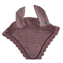 TGW RIDING 创新透气柔软马耳帽，优雅“串珠”组合，耳部面料刺绣，尺码：全尺寸和小型马尺寸