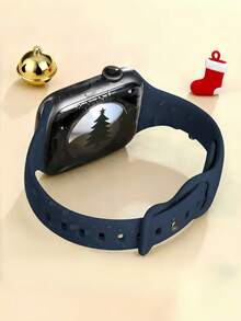 6/1 件超薄时尚硅胶运动表带圣诞礼物，兼容 Series 11/10/9/8/7/6/SE/SE2/SE3 Ultra 2 3 38/40/41/42/44/45/46/49mm，男女款优雅透气柔软腕带，轻巧耐用的替换表带，适合跑步、健身房锻炼，舒适的日常运动表带，送给家人朋友的礼物 - 38/40/41/42mm(Series 10 11) - 查看 25