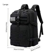 50L/30L Elite Tactical Backpack | 3X Stronger Work & Military Backpack | Resistant And Heavy Duty | 3 Day MOLLE Bug Out Bag