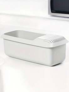 4-Serving Microwave Pasta Cooker With Strainer, Quick And Easy Pasta Cooking, No Boiling, No Mess - Multicolor - View 8