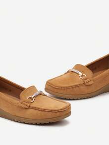 Mocassins doux et confortables pour femmes - Voyage décontracté - Tabac - Voir 5