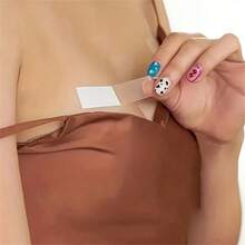 36pcs Invisible Anti-Slip Stickers, Seamless Double-Sided Adhesive Waterproof Transparent Stickers, Suitable For Shirt Collars, Women\ Underwear And Underwear Accessories