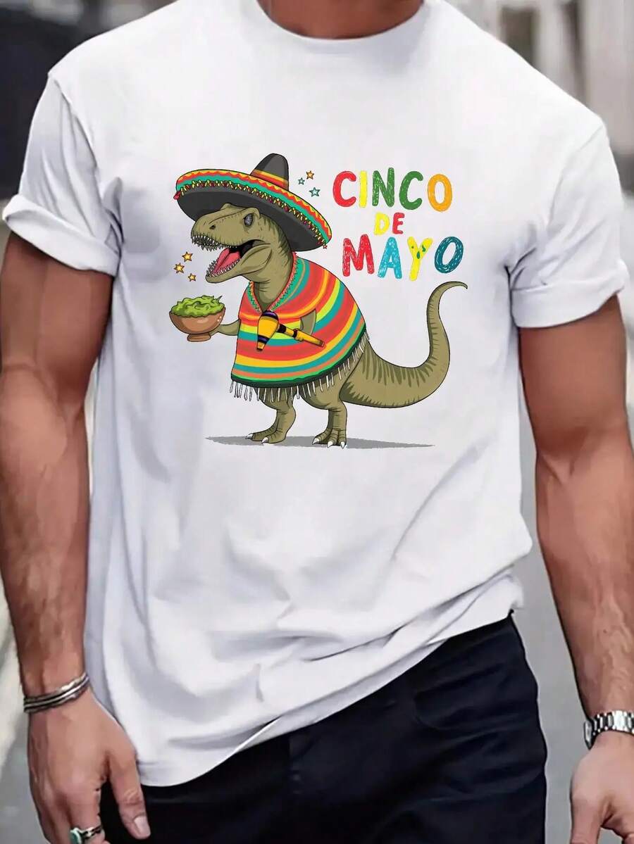 Men T-Shirts - 白色 - 查看 1
