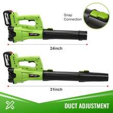 Cordless Leaf Blower 20V Electric Blower Cordless Strong, 4.3 List Lightweight Battery Powered Leaf Blower, Suitable For Lawn Care And Courtyard Gap