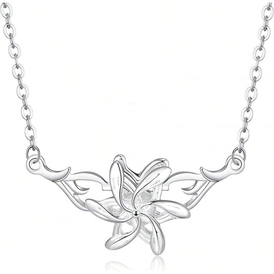 Lord Of The Ring/Arwen Evenstar/Elven Green Tree Leaf/Thorin Oakenshield Necklace Lord Of The Ring Pendant Necklace With Cubic Zirconia,Elvish Jewelry For Women2025 - 精靈女王項鍊 - 查看 1