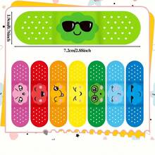 16pcs Adhesive Elastic Bandages - Flexible, Breathable Cartoon Bandages With Vibrant Colors & Playful Designs, Knuckle & Fingertip Coverage, Ideal Gift For Sports & Fitness Enthusiasts, Bandage Stickers, Flexible Bandage