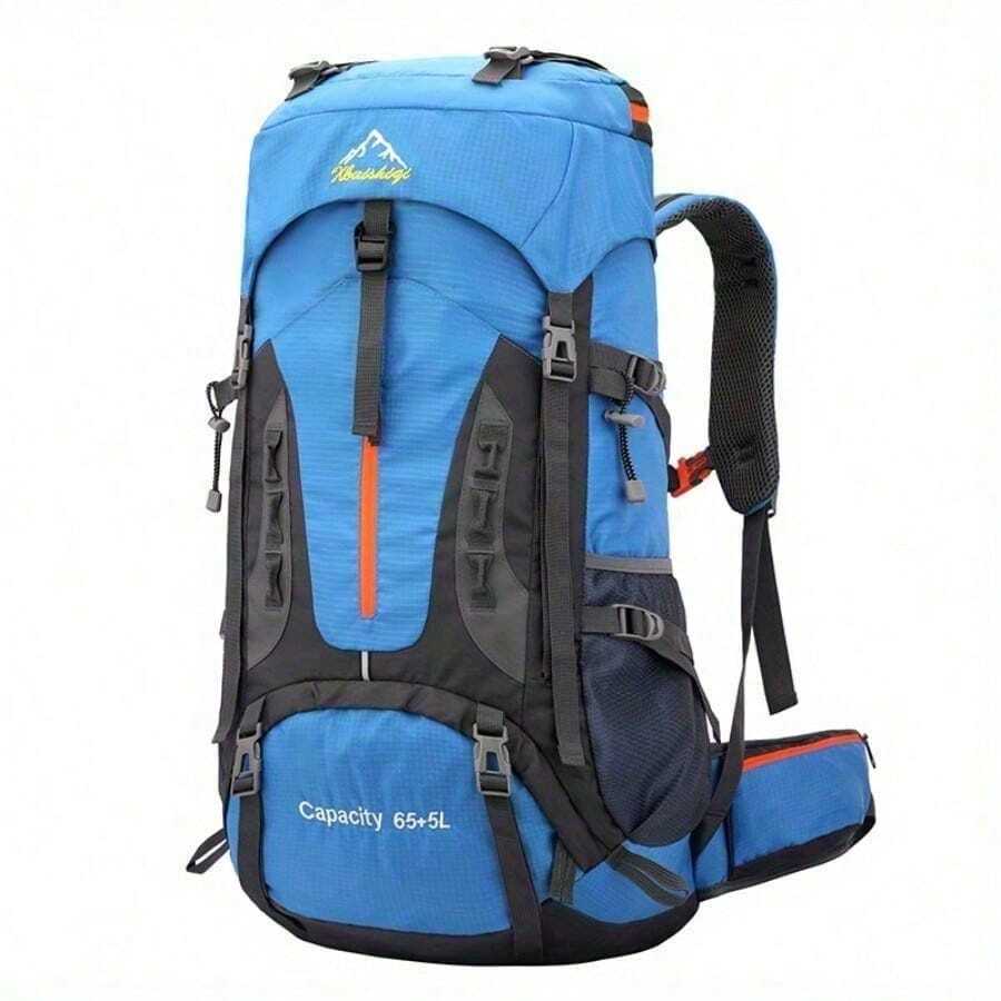 Mochila de camping y senderismo de 70L, gran bolsa de exterior, mochila de nailon para hombres, mochila de escalada, bolsa de viaje deportiva para hombres, 2026