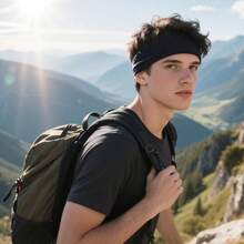 Diademas Deportivas para La Cabeza - Bandana para hombre 5 colores - Ver 6