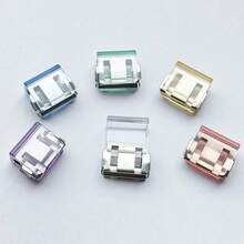 4pcs/10pcs Invisible Pant Leg/Length Adjustable Clips. Prevent Pants From Dragging On The Ground. Seamless Hidden Pant Leg Clips. Suitable For Jeans And Casual Pants, Water-Resistant And Portable, Can Be Used For Clothing Alterations, Hem, Edge, And Pant Length Adjustment.