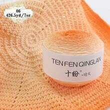 200g/Pack Chunky Gradient Rainbow Color Yarn, Handmade DIY Knitting Knitted For Fashionable Sweaters, Shawls, Blankets, Hats, Headbands - Light Mist Gradient - View 17