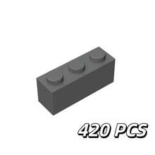 1 pieza Bloque de construcción de ladrillo alto de 1x3 para regalo unisex, bloques de construcción, ladrillo alto de 1x3, bloques básicos, compatibles y universales, colores vibrantes, juego versátil, que inspira la imaginación y la creatividad, configuraciones personalizables