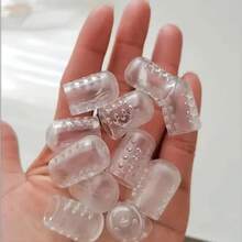 Protetores de Silicone Confortáveis para os Dedos dos Pés - Previnem Atrito, Unhas Encravadas e Mais - Respiráveis, Protetores de Cuidados com os Pés Fáceis de Usar - Multicolorido - Visão 12