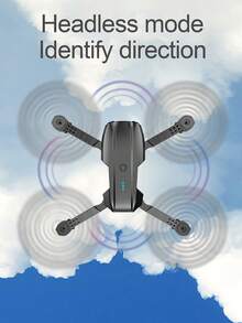 Drone, Aerial Photography, Remote Control Aircraft, Quadcopter, High Definition, Dual Cameras, One-Key Start, Gravity Sensing, 360° Rotation, Random Color Accessories, Gift - Multicolor - View 3