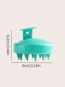 Silikon Kopfhaut Massagegerät und Shampoo Bürste - Unparfümiert, ohne Batterien, ABS Kunststoff Griff, Kunststoff Borsten, geeignet für normales Haar, entspannende Dusche oder Badezimmer SPA Körper- und Kopfhautreinigung