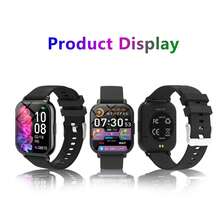 Nuevo reloj inteligente de moda con pantalla táctil completa HD con función de llamada inalámbrica (marcación, respuesta), gran variedad de esferas de reloj, monitoreo de ejercicios, recordatorio de mensajes, múltiples recordatorios de aplicaciones, adecuado para teléfonos Android e iOS, un regalo perfecto para hombres y mujeres - Multicolor - Ver 1