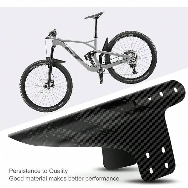 1 pieza Guardabarros para bicicleta, protector de barro para neumáticos y ruedas, guardabarros delantero para bicicleta de montaña, bicicleta de carretera, piñón fijo, piezas protectoras