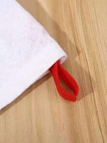 Christmas Stockings, Polyester Party Socks For Holiday Home Decor, Rustic Christmas Stocking Set For Christmas Decoration, No Feathers - Nylon & Polyester Material - Multicolor - View 7