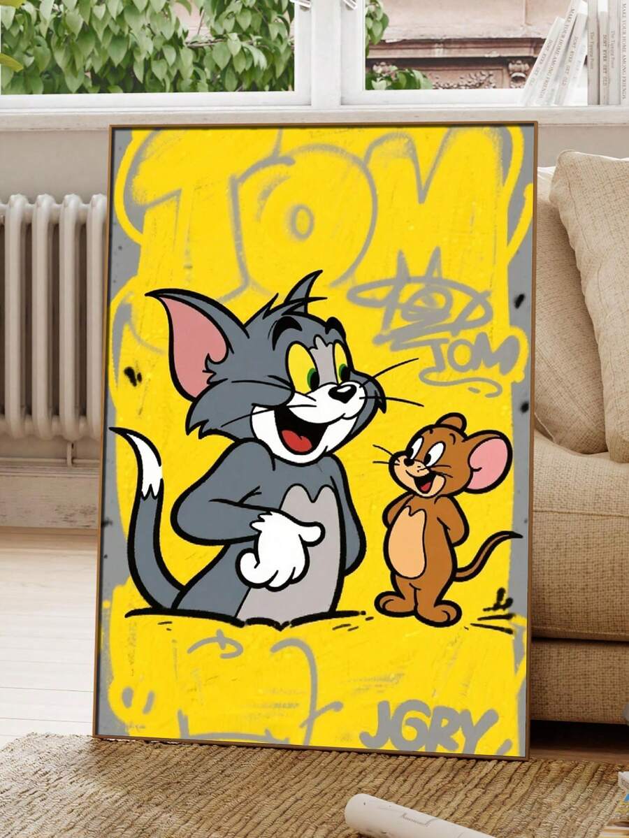 WB 1 Stück ungerahmtes Poster "Spielen am Strand" Heimdekoration Malerei Leinwand Poster Moderne Leinwand Poster Dekoration Poster Moderne Raumdekoration, Heimdekoration, Schlafzimmerdekoration, Inneneinrichtung, Wanddekoration Einzigartiges Geschenkidee Sofort zum Aufhängen