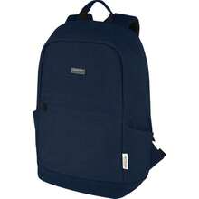 Generic Joey Canvas AntiTheft 18L Laptop Backpack (Navy) - Navy Blue - View 3
