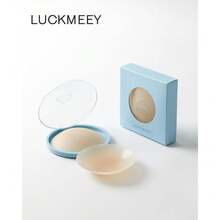 1 Pairs Nipple Covers Nipple Covers For Women Bra Sticky Adhesive Silicone Nipple Pasties With Travel Box - 可可皮 - 查看 9