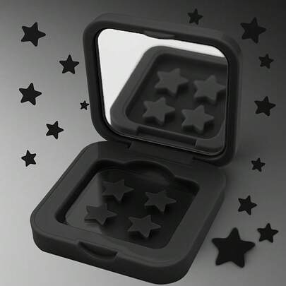 60 Stück/Box, perfekt zum Abdecken von Akne und Unreinheiten, ausgestattet mit Make-up Spiegelpflastern, schnelle vegane Gesichts- und Körperpflegeprodukte - alkoholfrei, geruchlos, für alle Hauttypen, Geschenke für Feiertage