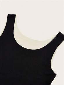 4pcs Women's Warm Pullover Tops, Fleece Lined Sleeveless Shirts, Suitable For Winter Wear, Soft Slim Fit Layering T-Shirts, Skin-Friendly Fabric, Comfortable Choice For All Day - Multicolor - View 8