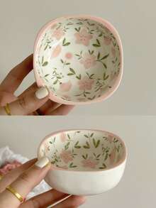 1 pieza Cuenco pequeño de cerámica para mojar, cuenco para salsa de vinagre para el hogar, plato de aperitivo, vajilla, plato, cuenco pequeño para aperitivos, cocina, hospitalidad, patio, plato, cuenco lindo