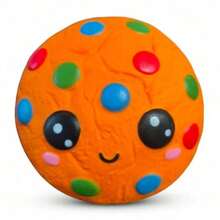 1个慢回弹巧克力曲奇和芝士面包系列PU材质减压玩具，慢回弹，散发奶油香味，缓解压力，适合作为礼物 - 彩色 - 查看 8