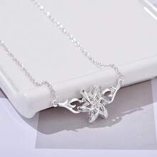Lord Of The Ring/Arwen Evenstar/Elven Green Tree Leaf/Thorin Oakenshield Necklace Lord Of The Ring Pendant Necklace With Cubic Zirconia,Elvish Jewelry For Women2025 - 精靈女王項鍊 - 查看 9