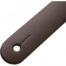 Levy's Leathers - Correa de piel para guitarra de.6 de ancho con acolchado de espuma y respaldo para prendas; color negro (M26PD-BLK) - Marróny crema (Brown & Cream) - Ver 11