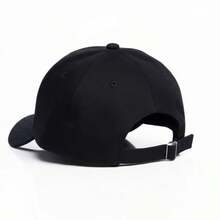 Men Baseball Cap - 黑色上黑色 - 查看 2