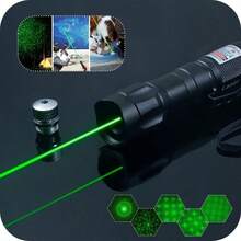 Tactical Flashlight With Laser Pointer, Portable Design, Adjustable Focus, Multi-Mode USB Rechargeable Lithium Polymer Battery, Suitable For Both Indoor And Outdoor Use,  Grip Design, Textured Anti-Slip Handle, Rechargeable Flashlight