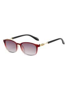 1副/3副装 PC（聚碳酸酯）女士长方形老花镜，Y2K休闲日常时尚必备，适合阅读书籍和使用智能手机 - 雙茶 - 查看 12