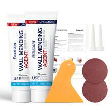 Drywall Repair Kit, 2 Pack Wall Mending Agent, Wall Spackle With Scraper, Wall Surface Hole Fill Quick And Easy Solution