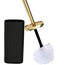 Set de perii de toaletă rotative la 360°, 1 buc., rezistente la coroziune, mâner extra lung, perie de curățare a băii cu suport compact, dispozitiv de curățare a toaletei multifuncțional - Multicolor - Vizualizare 6